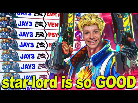 I'm On My Star-Lord Arc in Marvel Rivals