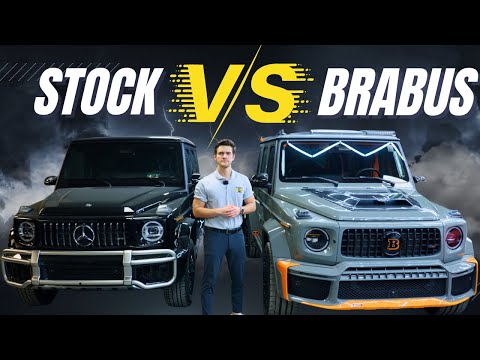 BRABUS G63 vs. Stock Mercedes G63 – The Difference is INSANE!