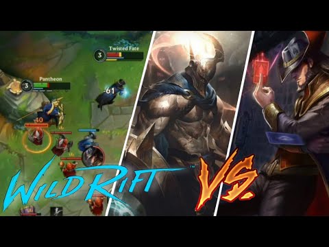 PANTHEON MID vs TWISTED FATE | Patch 2.4 - WILDRIFT