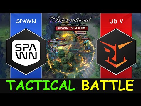 Tactical battle - Team Spawn vs UD Vessuwan The International 2023 SEA Qualifier