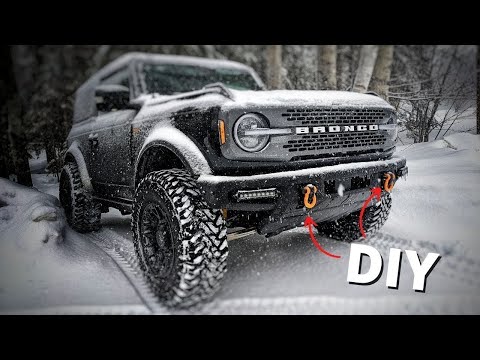 PAINTING BRONCO FRONT SHACKLES - Custom Ford Bronco D Ring Front Shackles