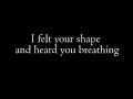The Microphones - I felt your shape Lyrics