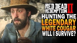 Hunting The Legendary White Cougar! Red Dead Redemption 2 Hunting