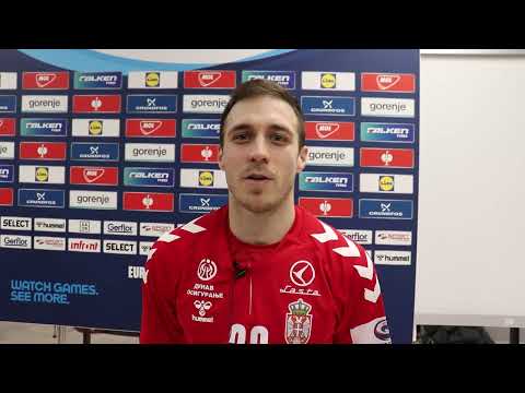 🎥🎤 EHF EURO 2022 - Mladen Šotić posle utakmice sa Francuskom