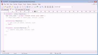 jQuery Tutorial - 183 - Users online sample application