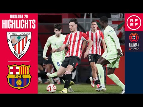 Resumen #PrimeraFederación | Athletic Club B 2-2 Barça Atlètic | Jornada 29 | Temporada 2024/2025