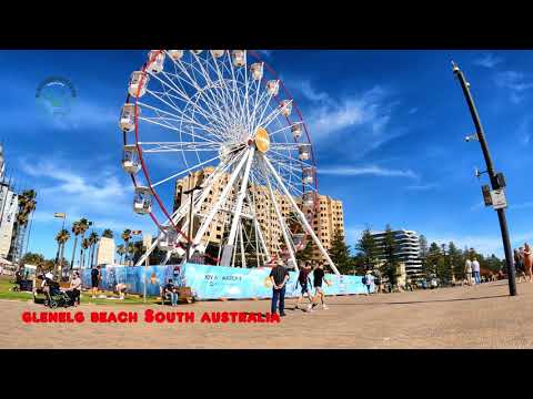 [4K] GLENELG BEACH WALK | SOUTH AUSTRALIA