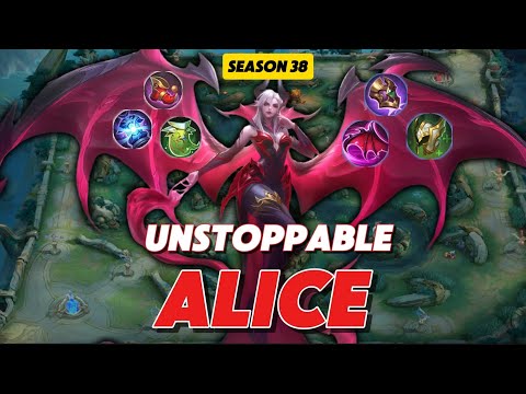 Revamped Alice is UNKILLABLE! | INSANE Sustain Build in Mobile Legends