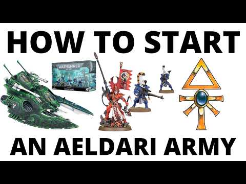 How to Start an Aeldari Army in Warhammer 40K 10th Edition - Beginner Guide to Craftworld Eldar