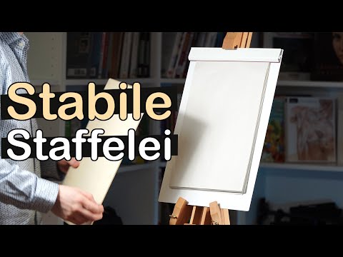Wie man seine Staffelei ganz einfach stabilisiert! ArtTip
