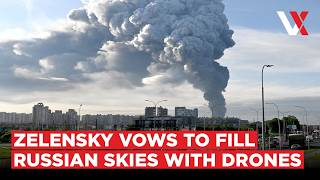 "Russian Airspace Is Completely Unsafe" Zelensky Warns Airlines As Drone War Escalates | VERTEX