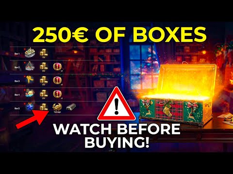 WHAT DID I GET FROM 200 BOXES, Worth The Money!? | World of Tanks Holiday Ops 2022 Box Opening