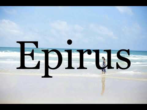 How To Pronounce Epirus🌈🌈🌈🌈🌈🌈Pronunciation Of Epirus