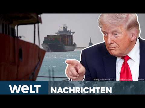 Video Thumbnail: IRAN-KRIEG: Trump zufrieden mit Seeblockade! Jetzt will die eigene Schiffe entsenden | WELT STREAM