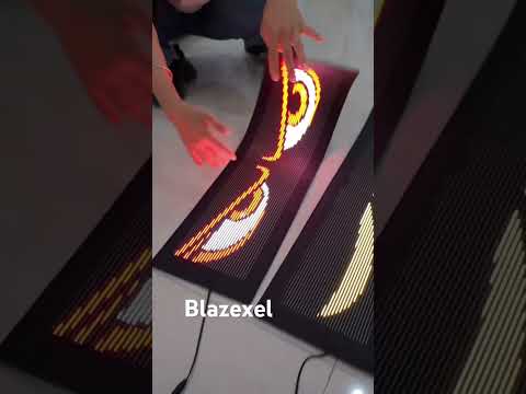 Devil eye led display for car bus and truck|Blazexel #car #bus #truck #led #leddisplay #ledsceen