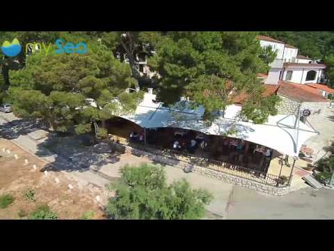 Marina Hotel Solitudo, Lastovo- From the air