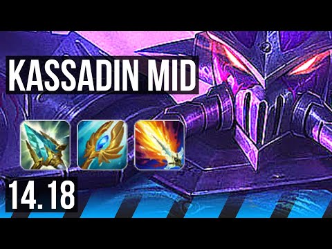 KASSADIN vs VARUS (MID) | Legendary, 16/3/9, 1000+ games, 5k comeback | EUW Grandmaster | 14.18