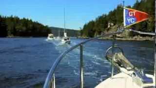 preview picture of video 'Ranger Tugs Tansiting Dodds Narrows On Way To Nanaimo, BC'