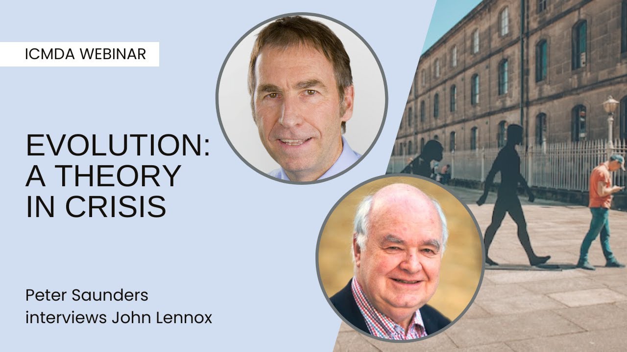 Evolution: A Theory in Crisis - Peter Saunders interviews John Lennox