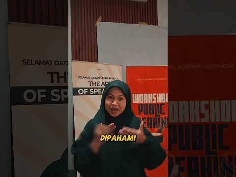 Dokumentasi Kelas Sertifikasi Public Speaking Batch 15