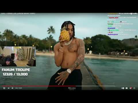 Fanum Reacts To - DDG - Forbes List (Official Music Video)