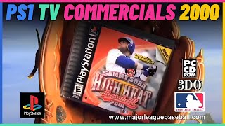 PlayStation 1 TV Commercials From 2000.