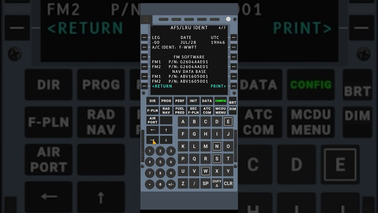 A320 CFDS Trainer for Mobile