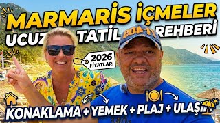 2026 YAZ TATİLİ MALİYETLERİ | Marmaris İçmeler Bütçe Rehberi 🌴