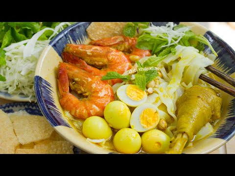 CÁCH NẤU MÌ QUẢNG GÀ ĐƠN GIẢN KHÔNG CẦN NÊM NẾM GÌ NHIỀU - CKK