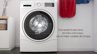 Bosch Lavadoras-Secadoras Bosch: lava y seca hasta 6 kg en un solo ciclo anuncio