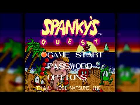 The Best of Retro VGM #1287 - Spanky's Quest (SNES/Super Famicom) - Garden