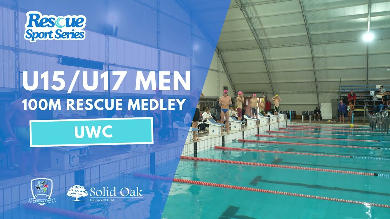 U15 & U17 Men 100M Rescue Medley | Lifesaving Rescue Sport Series | Full Commentary