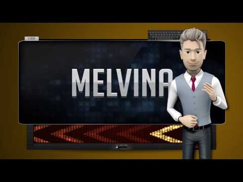 MELVINA - How to say it Backwards