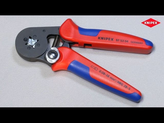 Video teaser per KNIPEX Self-Adjusting Crimping Pliers for End Sleeves 97 53 04