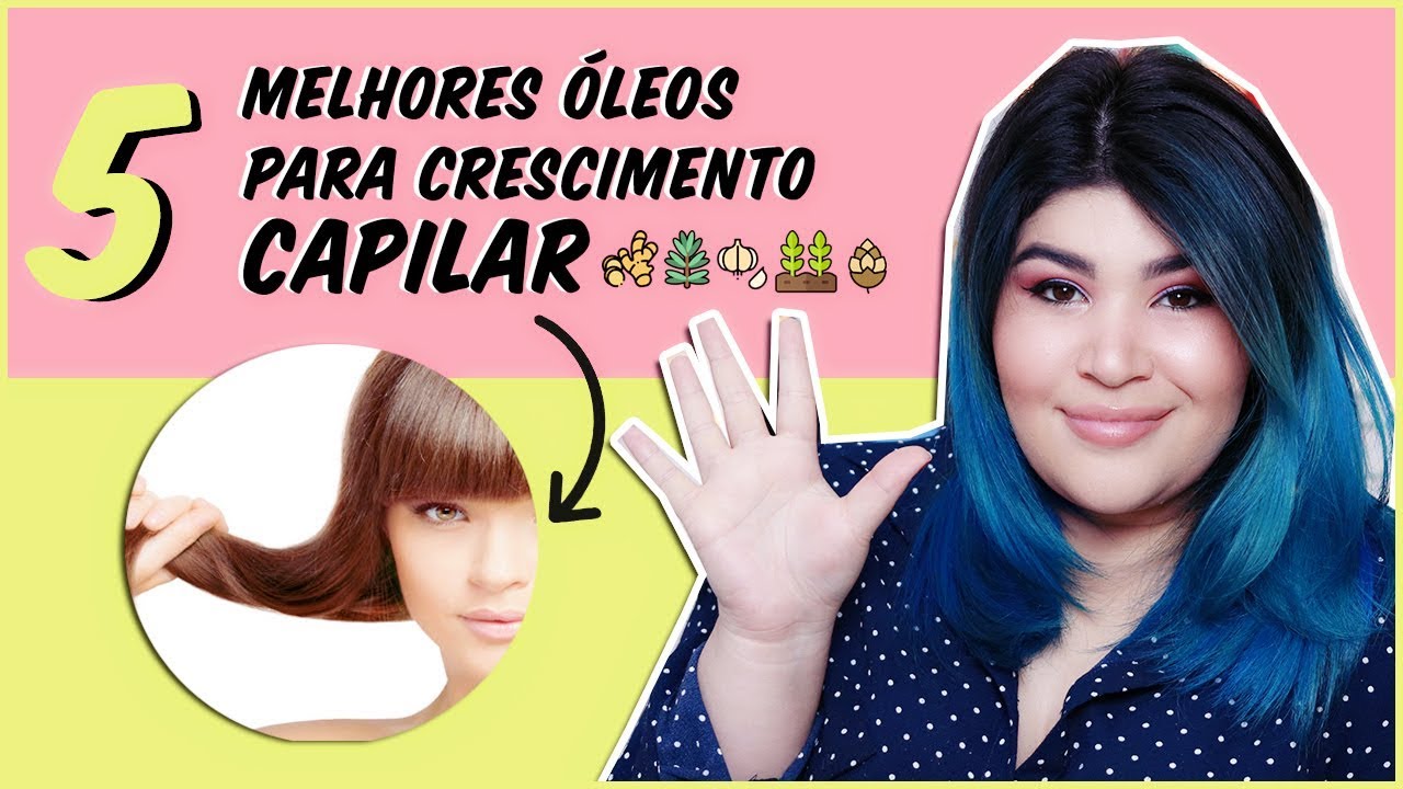 🏆 5 MELHORES ÓLEOS PARA AUXILIAR NO CRESCIMENTO CAPILAR