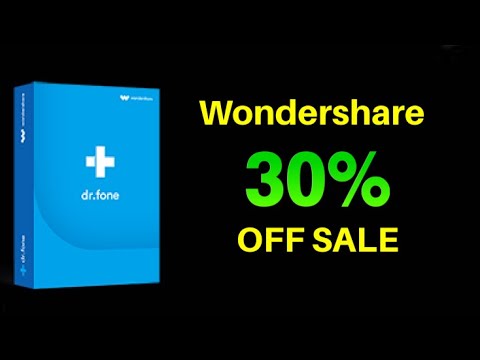 Wondershare Dr.Fone Big discount 2021 | 30% OFF sale