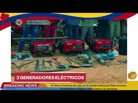 En Vicín, Provincia de Loja, en el Cantón Celica. #FuerzaEjércitoEC #131DenunciaYa