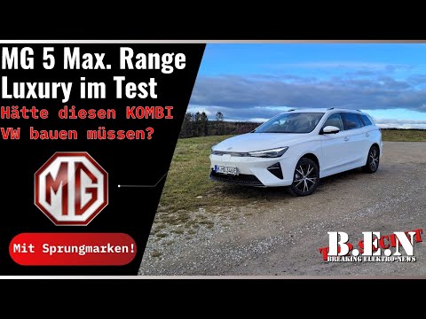 MG 5 Max. Range LUXURY im Test: Hätte diesen VOLLELEKTRISCHEN KOMBI VW bauen müssen?