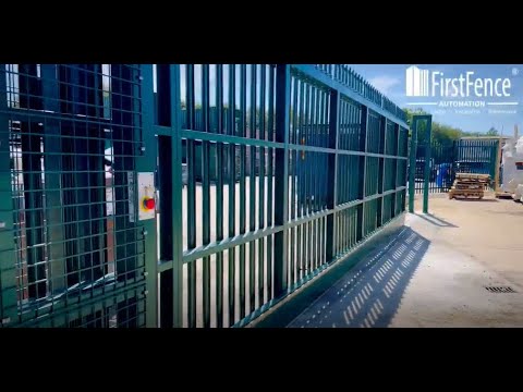 Track Sliding Gate Installation UK | Survey, Supply & Maintenance by First Fence
