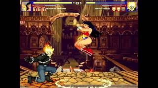 Mugen Wonder Woman Vs Marvel Comics (Ghost Rider