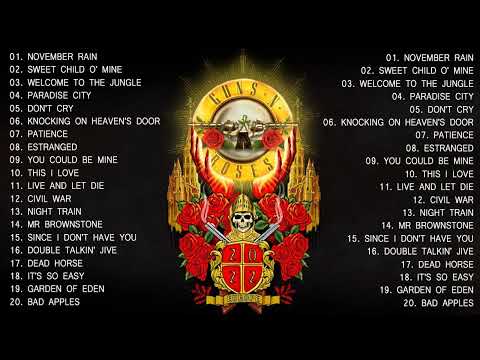 Guns N' Roses Greatest Hits Full Album - Guns N' Roses Songs Playlist 2023