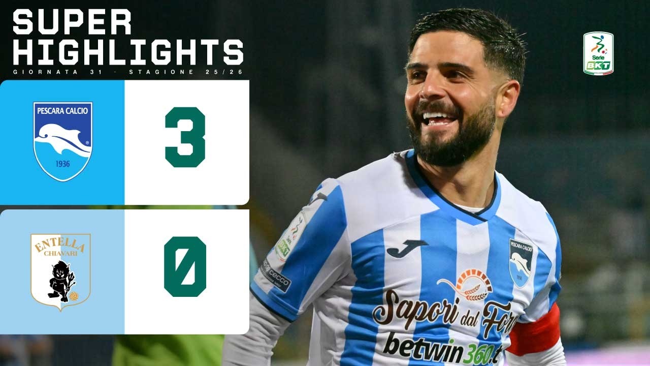 Pescara vs Virtus Entella Highlights