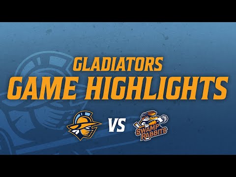 Atlanta Gladiators vs. Greenville Swamp Rabbits (11-1-2023)