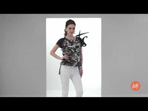 Blusa Estampada Chiffon - TANTAN