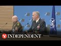 Live: Nato speaks on Ukraine following Chiefs of Defence session