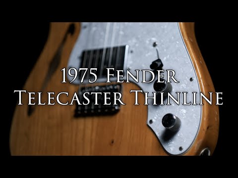 1975 Fender Telecaster Thinline [*Demo Video!] image 11