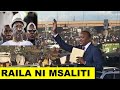 RAILA NI MSALITI, AMETUACHA KWA BARABARA.