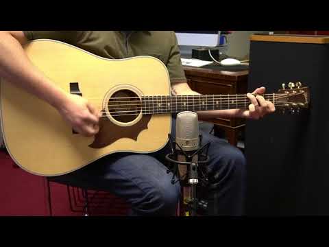 Пример звучания электроакустической гитары Gibson Hummingbird Sustainable 2019