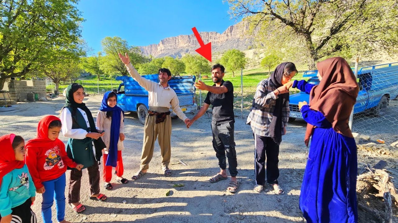 Simple Nomadic Life: From Ishaq’s Return to Esmaeil’s Help in the Fields 🌄💛
