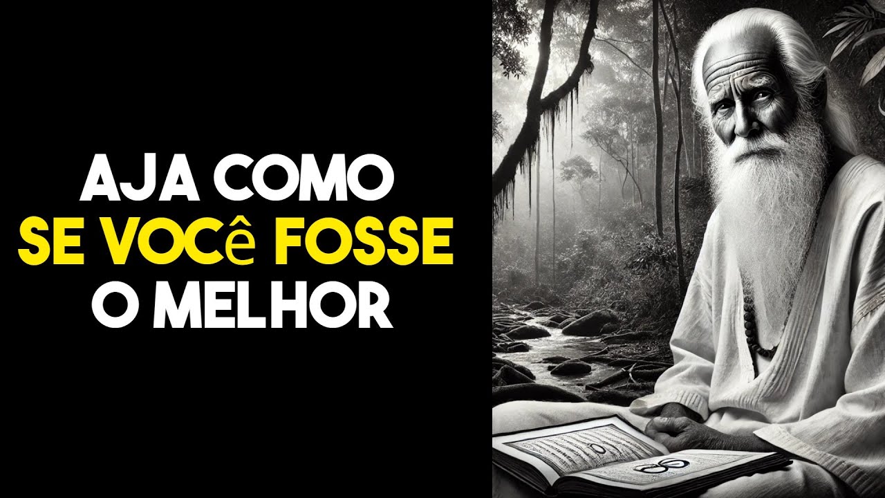 Aja como se você fosse o melhor, ninguém é melhor do que você | Filosofia Estoica